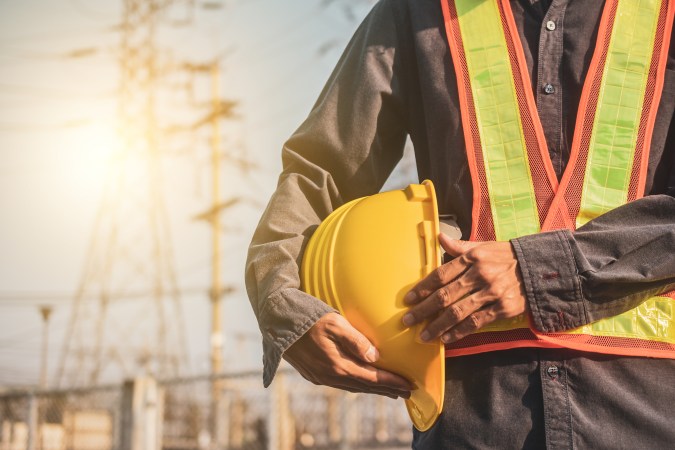 Empleado de la construcción