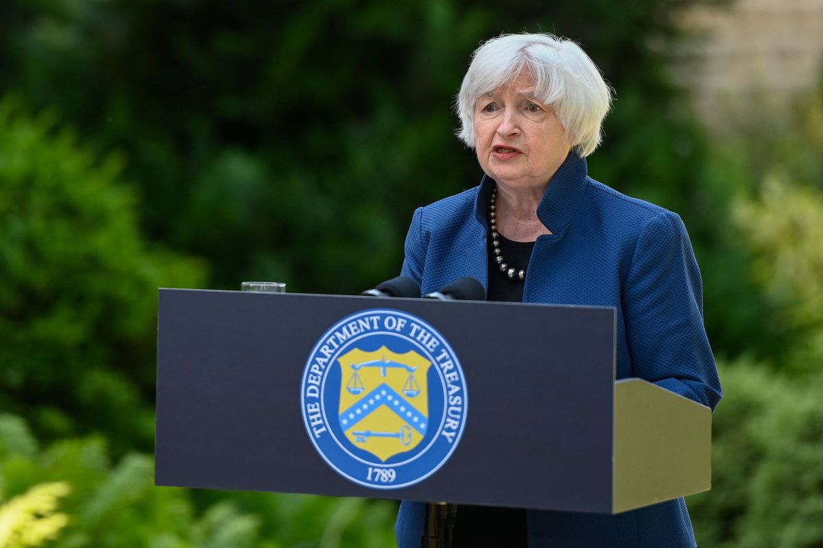 Janet Yellen, secretaria del Tesoro de Estados Unidos, aceptó que se equivocó sobre la inflación. (Foto por INA FASSBENDER/AFP via Getty Images)