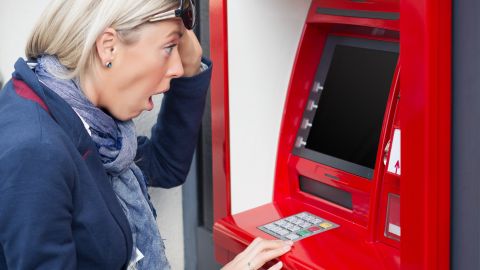 cuenta bancaria cerrada