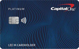 Foto de una tarjeta de crédito de Capital One