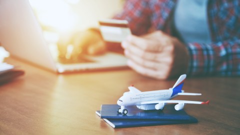 tarjeta de crédito de viajes