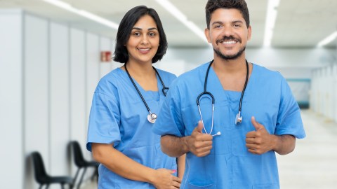 enfermera y enfermero