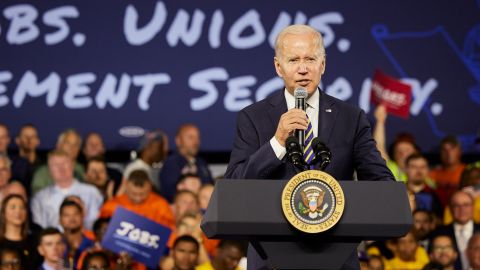 Joe Biden en Cleveland
