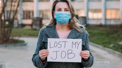 Desempleada en EEUU