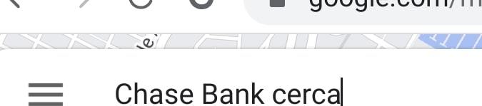 Chase Bank cerca de mí en Google Maps