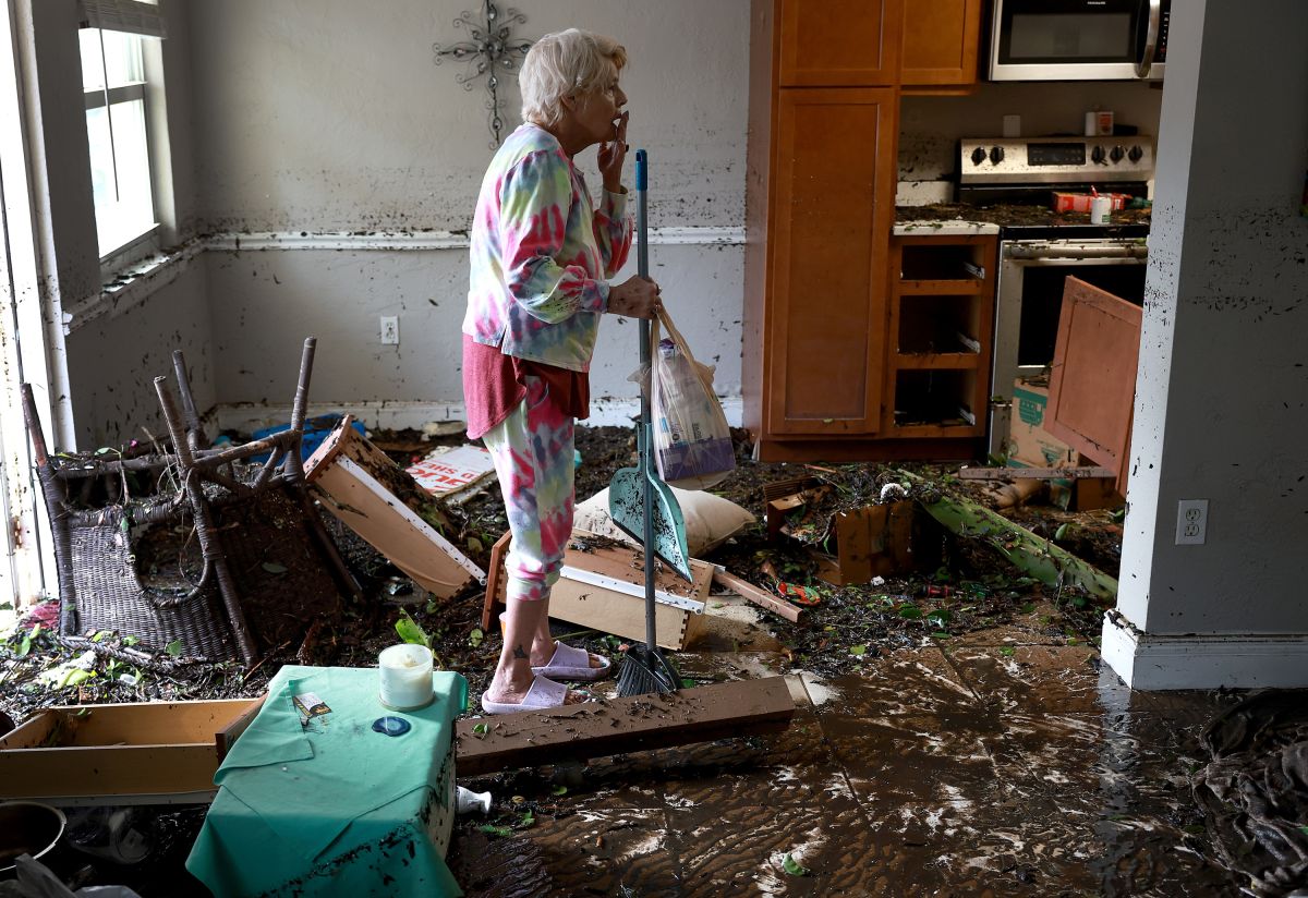 El huracán Ian dejó severas afectaciones en su paso por Florida. Existe alivio tributario. (Foto por Joe Raedle/Getty Images)