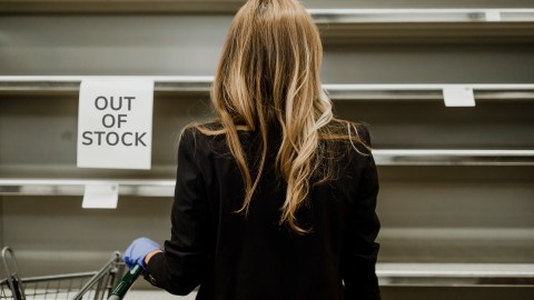 Alimentos fuera de stock