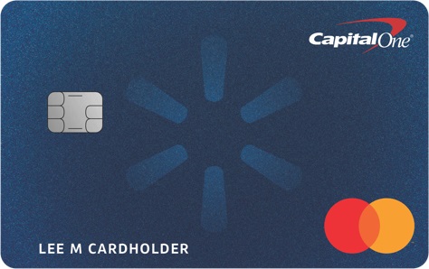 Foto de la tarjeta Walmart de Capital One