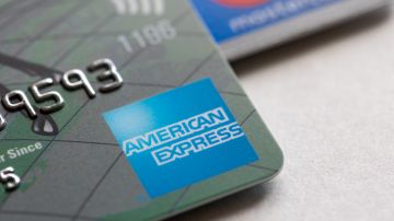 Foto de una tarjeta American Express