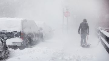 Tormenta de nieve en Chicago