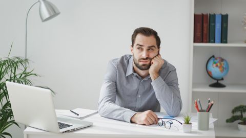 trabajo aburrido
