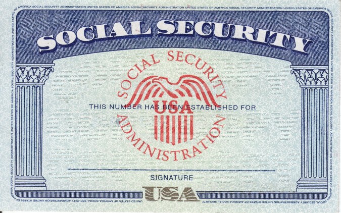Tarjeta del Seguro Social