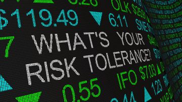 tolerancia al riesgo en las inversiones
