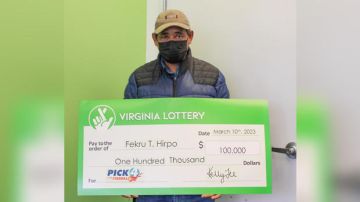 ganador de la loteria de Virginia