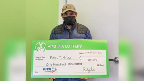 ganador de la loteria de Virginia