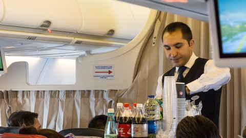 asistente de vuelo Delta Air Lines