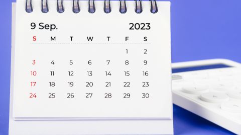 Calendario septiembre Seguro Social