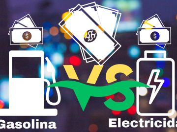 Gasolina vs. electricidad