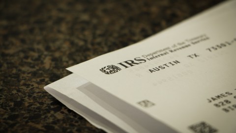 Carta del IRS sobre robo de identidad