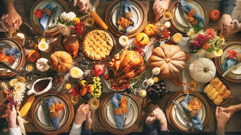Cena de Thanksgiving Day