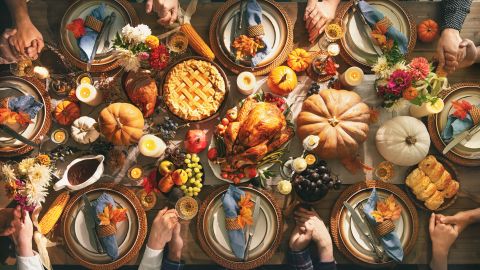 Cena de Thanksgiving Day