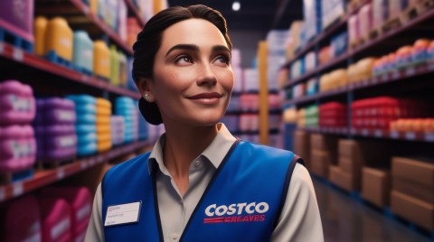 Empleada de Costco en Estados Unidos