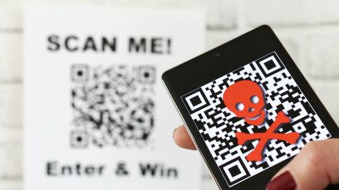 Código QR robo de identidad