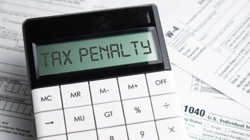 Multas del IRS para declaración de impuestos