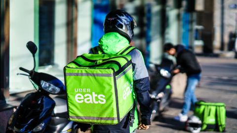 Repartidor Uber Eats