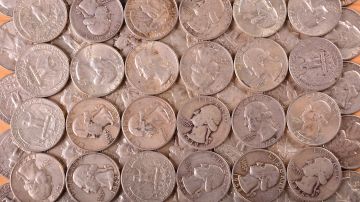 Monedas de 25 centavos quarter
