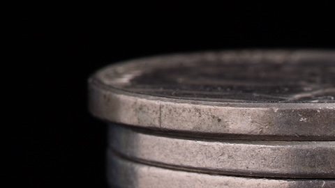 Moneda búfalo de 5 centavos de dólar de Estados Unidos de 1936.