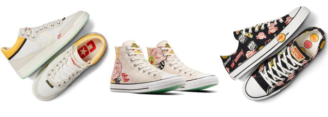 Topo Chico se alió con Converse para lanzar una edición limitada de zapatillas diseñadas por el artista mexico-americano Víctor “MARKA27” Quinonez.