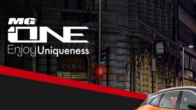 El SUV compacto MG ONE es uno de los autos hechos en China que ya se vende en México. Foto: Cortesía MG.