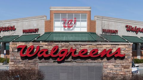 Fachada de Walgreens en Noblesville.