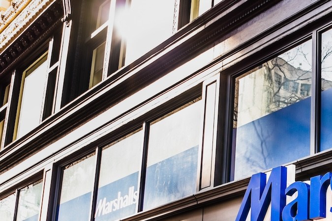 Entrada a la tienda Marshalls en Market Street.