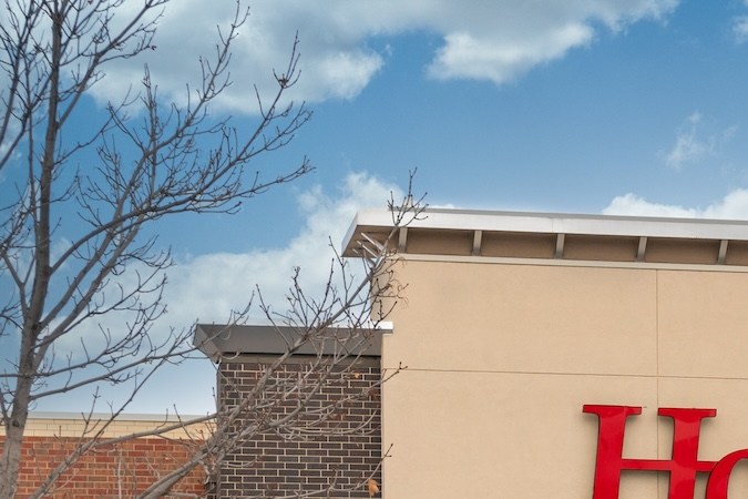 Exterior de la tienda minorista HomeGoods.