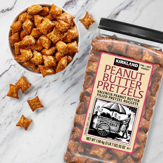 Kirkland Signature Peanut Butter Filled Pretzel Nuggets