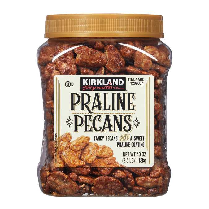 Kirkland Signature Praline Pecans.