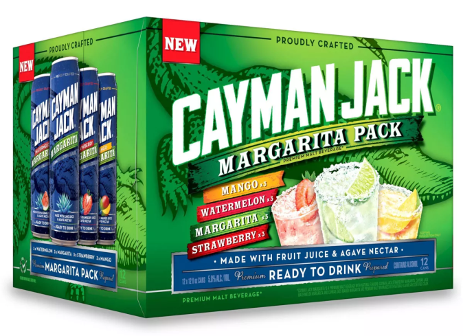 Cayman Jack Margarita Variety Pack (12 unidades).