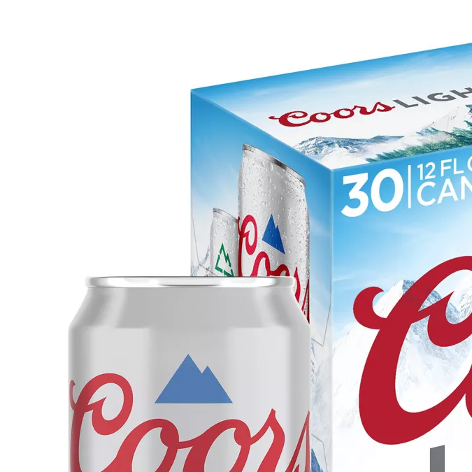 Coors Light Beer (30 unidades).