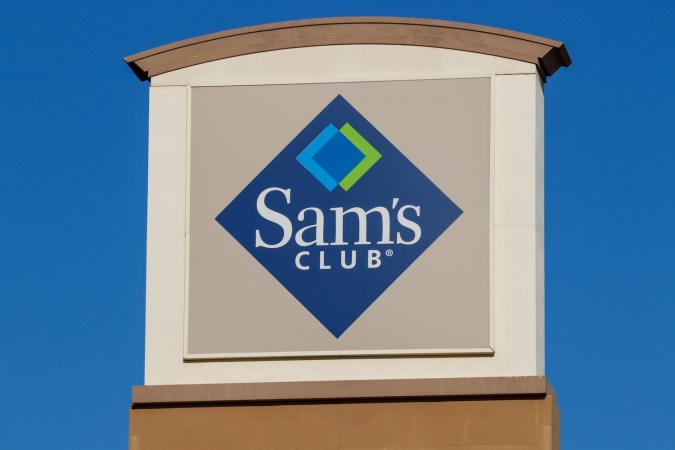 Anuncio de Sam’s Club en Las Vegas, Nevada.
