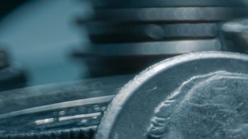 Grupo de monedas de 10 centavos Roosevelt.