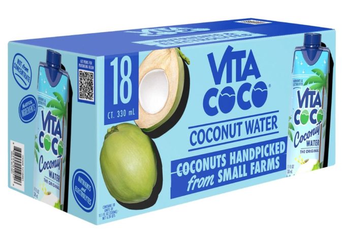 Agua de coco de Vita Coco.