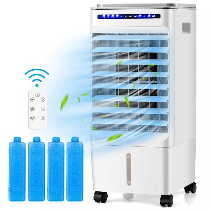 Costway 3-in-1 Evaporative Air Cooler Portable Air Cooling Fan w/ Fan & Humidifier.
