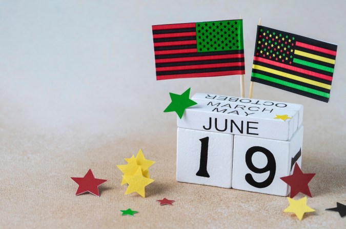 Feliz Juneteenth Day, que se celebra el 19 de junio de este 2024.