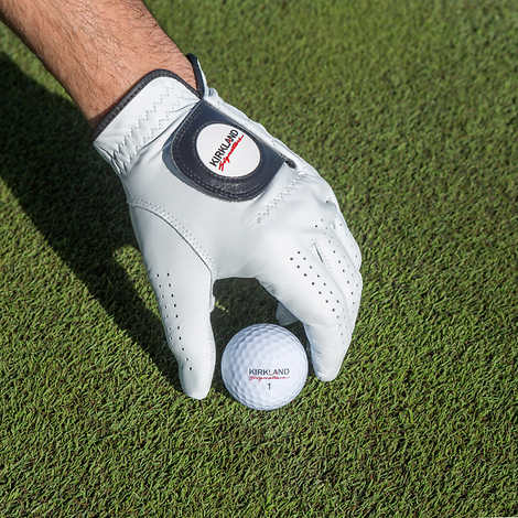Kirkland Signature Leather Golf Gloves.