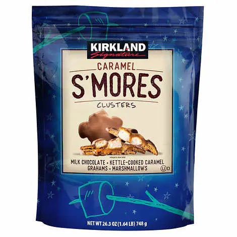 Kirkland Signature Caramel S'mores Clusters, 26.3 oz.