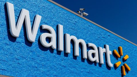 Ubicación minorista de Walmart.
