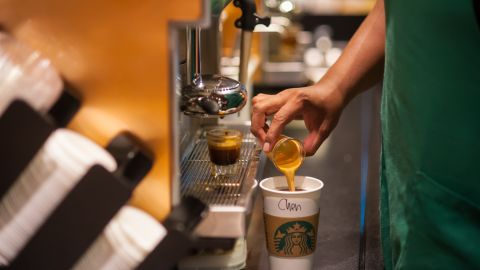 Barista en Starbucks