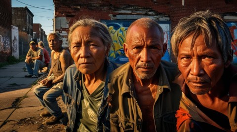 Personas de bajos ingresos en Estados Unidos